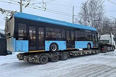 Первые троллейбусы от уфимского завода прибыли на обкатку в Екатеринбург