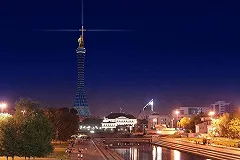 Екатеринбургскую телебашню увенчают святой Екатериной и крестом