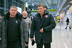 Боксеры Александр Поветкин и Бермейн Стиверн прилетели в Екатеринбург