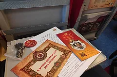 «Императорский вагон» совершил первую поездку из Екатеринбурга в Алапаевск