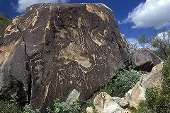 Ученые США обнаружили древние рисунки с изображением космических кораблей