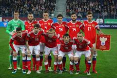 Сборная России по футболу сыграла вничью в матче с Испанией
