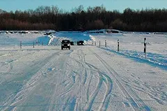 На севере Свердловской области открыты первые ледовые переправы