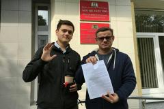 Местного активиста Навального заставили написать отказ от заявления митинга