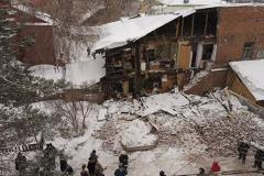 В центре Самары обрушилась стена жилого дома