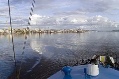 В Мурманской области охрану стратегически важного моста доверили пугалу