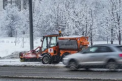 Сильный снегопад нарушил работу аэропорта Челябинска