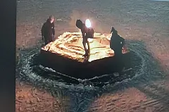 На Вечном огне в Краснотурьинске подростки жгли пакеты