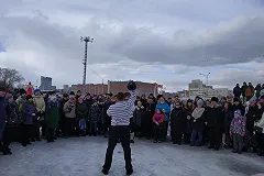 На масленичных гуляниях в Приморье показали порноролик