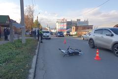 В Екатеринбурге 10-летний мотоциклист погубил в ДТП собственного младшего брата