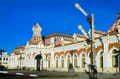 На железнодорожном вокзале Екатеринбурга появились два досмотровых павильона