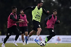 В Екатеринбург прибыла сборная Уругвая