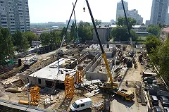 Стройка общежития УрФУ превратила в ночной кошмар жизнь местных жителей