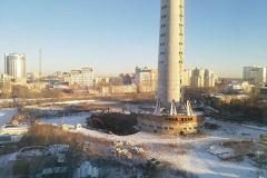 В Екатеринбурге начались подготовительные работы по демонтажу телебашни