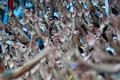 Полиция Екатеринбурга пересчитала буйных футбольных фанатов