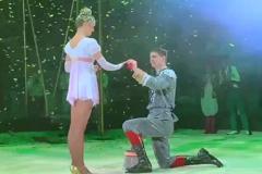 В Екатеринбургском цирке эквилибрист сделал предложение возлюбленной накануне Дня всех влюблённых
