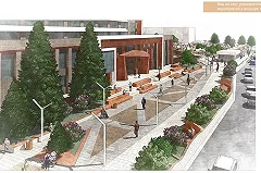 Сквер возле УрГЭУ «омолодит» «Золотое яблоко»