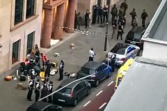 В Брюсселе — нападение с мачете на военных, в Лондоне — с ножом на полицейских