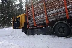В страшном ДТП с участием лесовоза на свердловской трассе погиб маленький ребенок