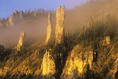 Локализован пожар в природном парке «Ленские столбы»