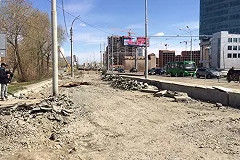 Три автобуса изменят маршрут из-за строительства Макаровского моста