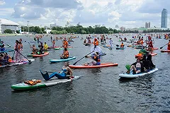 Как в Екатеринбурге прошёл сап-фест? Посмотрите наш фоторепортаж