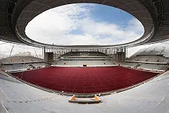 На «Екатеринбург-Арене» полностью завершены работы по устройству крыши