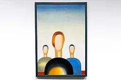 В «Ельцин Центре» картине стоимостью 75 миллионов рублей пририсовали глаза