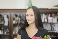 Чемпионка Игр в Рио АнастасияТатарева побывала на приеме в мэрии Екатеринбурга