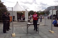 Набережную Городского пруда закрыли на неделю под боксерские поединки