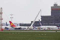 Следователи изучат снятое пассажирами горящего SSJ-100 видео