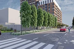 В центре Екатеринбурга продлят тупиковую улицу, изменив схему движения