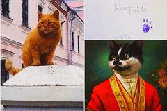 Музей в подмосковном Серпухове взял на работу кота