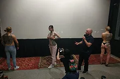 Мастер тату рассказал, почему все еще не сделал «партак» себе. В кино «Заря» прошла тату-вечеринка