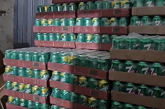 В Екатеринбурге нашли склад с нелегальной газировкой