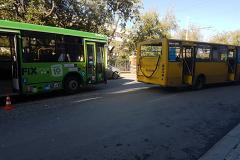 Три пассажира автобуса пострадали в ДТП на проспекте Ленина