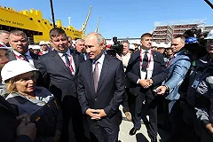 С сайта Кремля удалили разговор Путина и рабочих о зарплатах на судоверфи