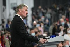Песков прокомментировал происходящее на Донбасе