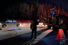 Есть погибший: на Серовском тракте столкнулись грузовики