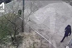 За час до нападения казанский убийца уже приходил в школу. Видео