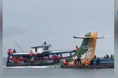 Спасены 15 пассажиров танзанийского самолета, который упал в озеро Виктория