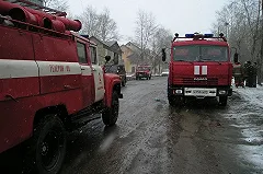 Женщина погибла при пожаре столярной мастерской в пригороде Екатеринбурга