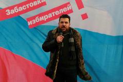 В Екатеринбурге на «забастовке избирателей» выступили Волков и Ройзман