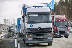 Дальнобойщики в Екатеринбурге заявили о недоверии Путину