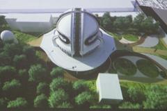 На Метеогорке построят музей, похожий на летающую тарелку