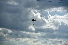 Из Екатеринбурга в Пугачево вылетел пожарный вертолет и самолет-амфибия