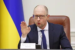 Яценюк запретил лидерам США и ЕС отменять санкции против России