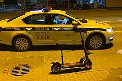 Екатеринбуржцу грозит уголовное дело за пьяную езду на электросамокате