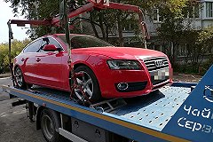 Красную Audi Q5 арестовали из-за хозяйки-должницы в Первоуральске