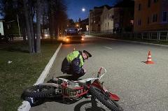 В Кушве при наезде на бордюр погиб мотоциклист